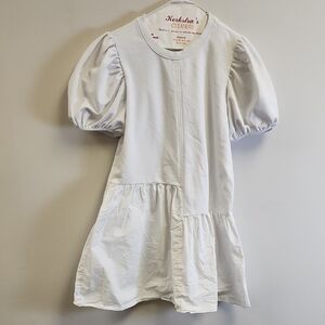 English Factory White Puff Sleeve Dress